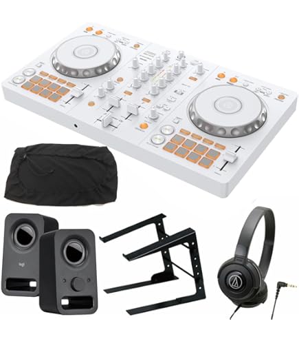 Amazon | パイオニア DJコントローラー DDJ-FLX4 W (ホワイト) + PC