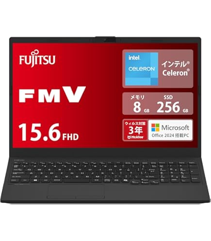 Amazon.co.jp: FMVA77E2L (Metallic Blue) FMV LIFEBOOK AH 15.6 Core