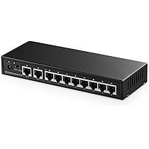 Amazon.co.jp: Binardat 10ポート ギガビットイーサネットスイッチ 8