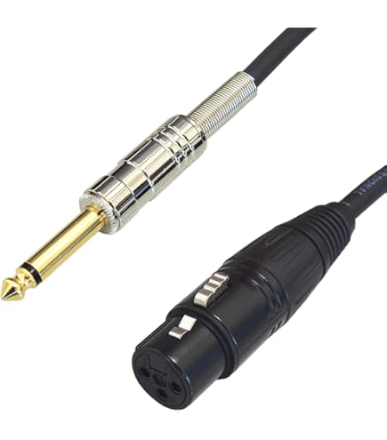 Amazon | BELDEN 88760 XLR(オス)-TS(フォン) 2本ペア 変換ケーブル