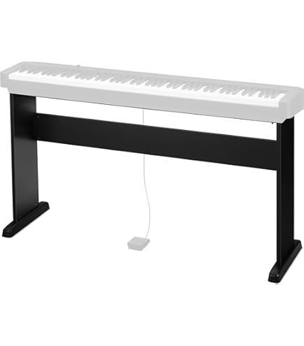 Amazon | CASIO(カシオ) 純正 スタンド CS-67PBK ブラック [電子ピアノ
