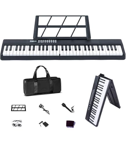 Amazon | TORTE トルテ 折りたたみ電子ピアノ 薄型 スリム設計 88鍵盤
