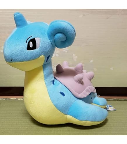 Amazon.co.jp: ポケモンセンターオリジナル ぬいぐるみ ラプラスに乗っ