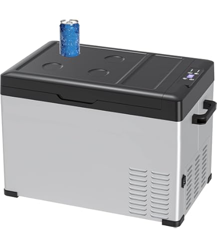 Amazon.co.jp: F40C4TMP 車載冷蔵庫 30L＋220Wh : 車＆バイク