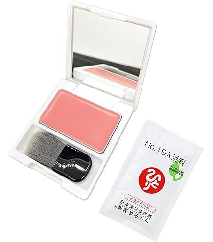 Amazon | 銀座まるかん 大セレブ 光チーク 90g ブラシ付 パールセンス