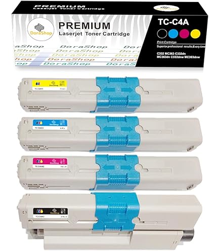 Amazon.co.jp: 【横トナ】OKI 沖データ用 TC-C3B1 4色セット