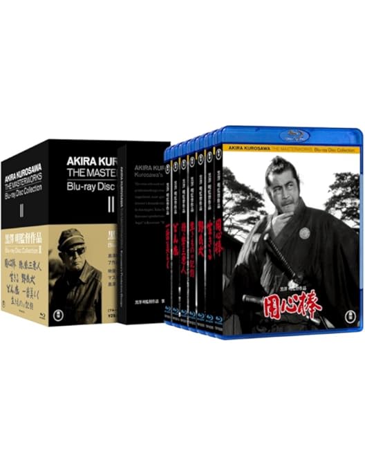 Amazon.co.jp: 黒澤明監督作品 AKIRA KUROSAWA THE MASTERWORKS Blu