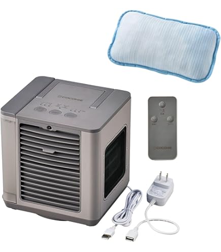 Amazon.co.jp : ショップジャパン ここひえ R4 2022年モデル 扇風機 冷