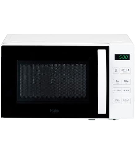 Amazon | ヤマゼン 電子レンジ 18L フラット ヘルツフリー ホワイト