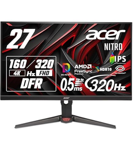 Amazon.co.jp: Acer ゲーミングモニター Nitro ED240QSbmiipx 23.6