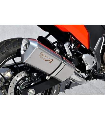 Amazon | ダブルアールズ JMCA フルエキゾースト SS-OVAL ソリッド