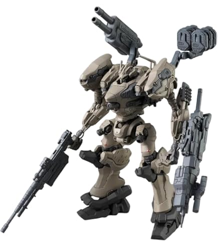 Amazon | Armored Core 1/72 NX-04 Lineark White-Glint model kit