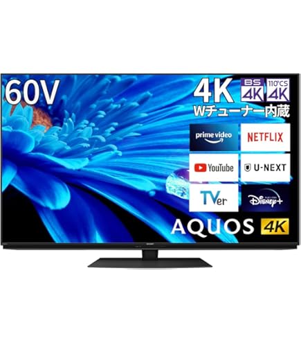 Amazon | シャープ 60V型 フルハイビジョン 液晶テレビ ブラック AQUOS