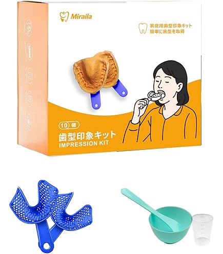Dentellea 歯型印象キット 10個入り Amazon.co.jp: Dentellea 歯の印象