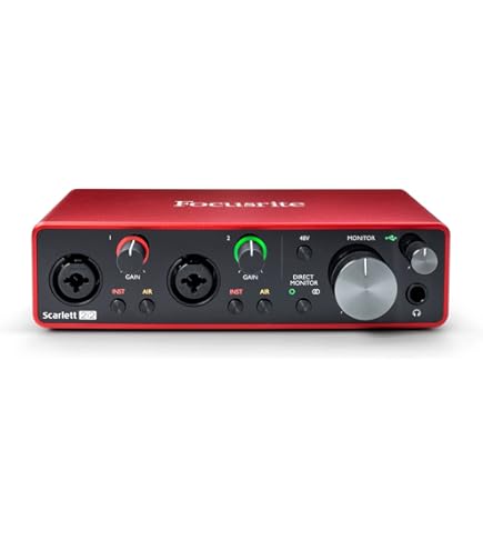 Amazon.co.jp: Focusrite Scarlett Solo Studio 第4世代 USBオーディオ