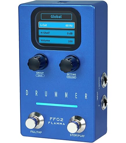 Amazon | Mooer/DRUMMER X2 ドラムマシンペダル ムーアー