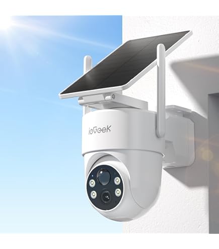 Amazon.co.jp: YESKAMO 防犯カメラ 屋外 ソーラー 2K 300万画素