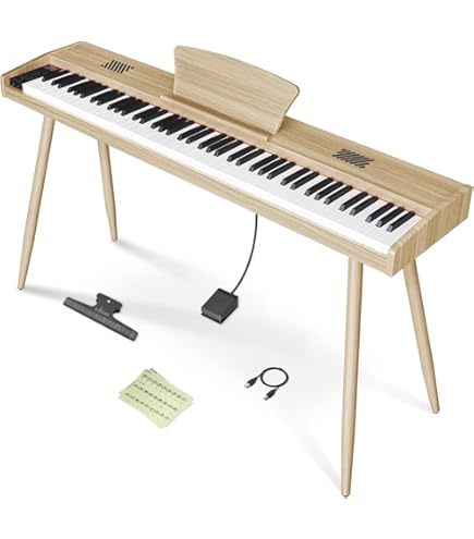 TERENCE 電子ピアノ 88鍵 木色 TERENCE 電子ピアノ 88鍵 木色 Amazon