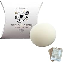 Amazon | 絹工房 富岡シルク石鹸40g 日本製 国産シルク 絹せっけん