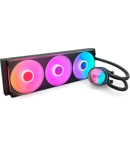 Amazon | NZXT KRAKEN X73 簡易水冷CPUクーラー RGBファン搭載 360mm