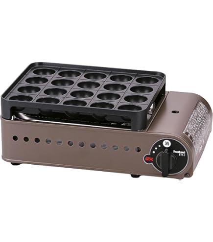 Amazon.co.jp: 山岡金属工業 ヤマキン ガスたこ焼き器「こだま」都市