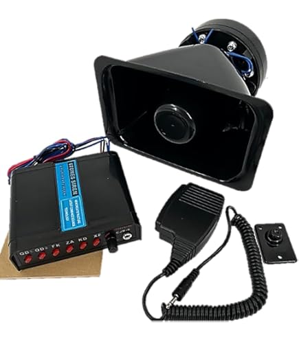 Amazon.co.jp: 確かな良いものを パトライト製 拡声器 電子サイレン