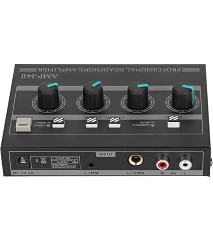 Amazon.co.jp: Behringer ヘッドフォンアンプ 8ch 1Uサイズ 2バンドEQ