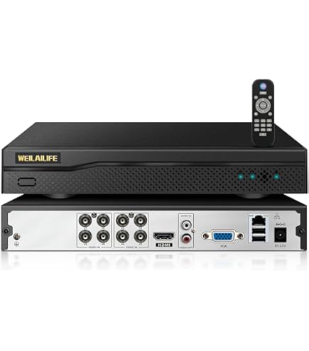 Amazon | 4ch スタンドアローン AHD2.0/TVIハイブリッドDVR 2TB