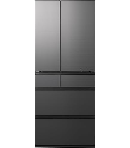 Amazon | パナソニック 冷蔵庫 幅65cm 551L NR-F55HY2-W パール