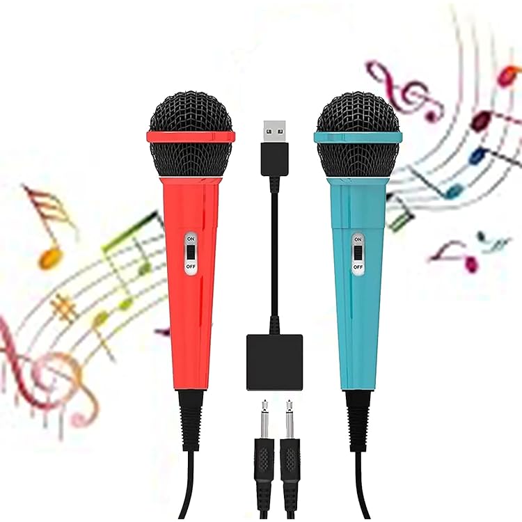 Amazon | Switch用 カラオケマイク | 本体・周辺機器