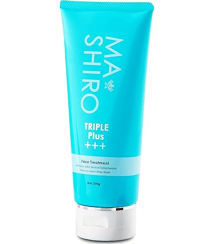 Amazon | マシロ トリプルプラス フェイストリートメント 200g 2本