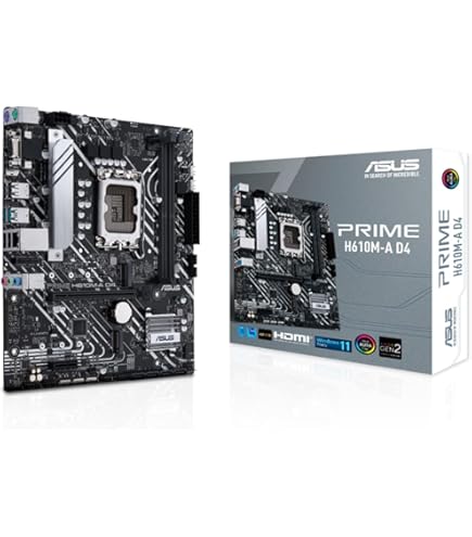 Amazon | ASUS Prime B660M-A D4 Intel B660 LGA 1700 microATX