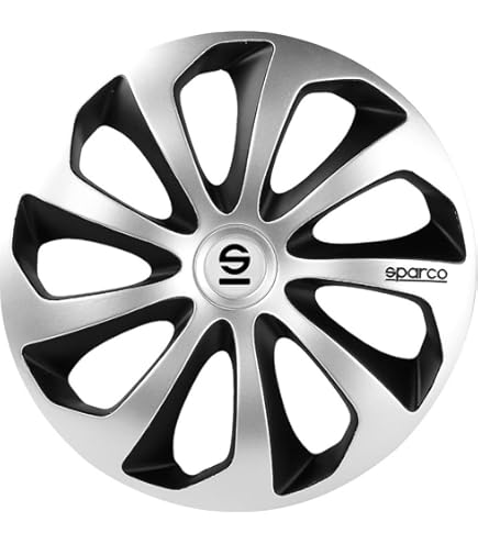 Amazon | SPARCO CORSA ホイールカバー 13インチ シシリア SV/BK