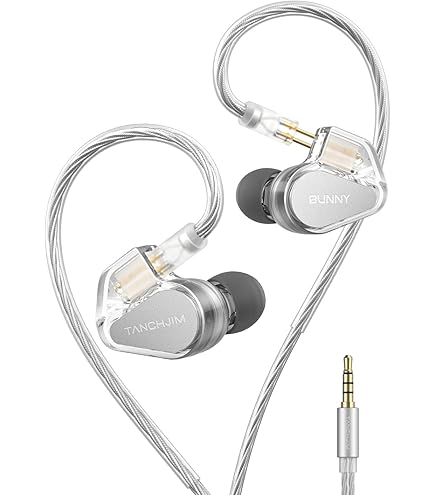 Amazon.co.jp: TANCHJIM 有線 イヤホン タンジジム 4U カナル型 耳掛け