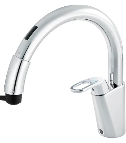 Amazon | [TEK34UPASB]TOTO アクアオート自動水栓 シングルレバー混合