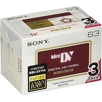 Amazon | ソニー SONY ミニDVカセット テープ 5DVM63HD | Sony | miniDV
