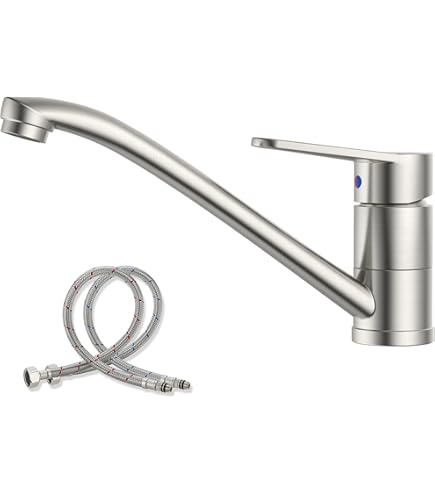 Amazon.co.jp: キッチン用 ワンホールシングルレバー混合水栓 ハンド