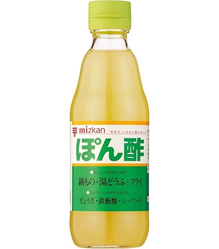 Amazon.co.jp: Mizkan Ponzu Vinegar 360ml x 4 Bottles : Food