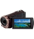 Amazon | SONY HDビデオカメラ Handycam HDR-CX590V ボルドーブラウン