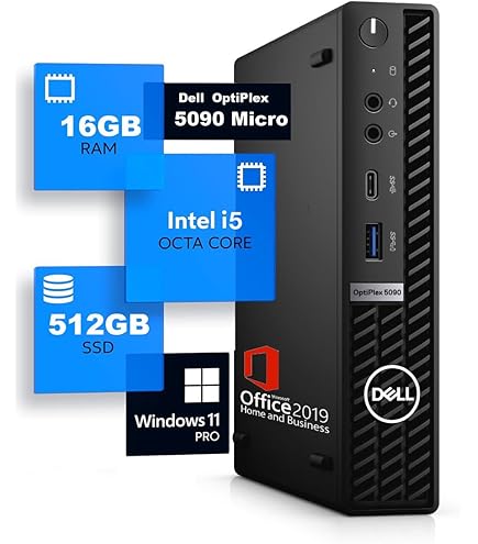 Amazon.co.jp: Dell デルOptiPlex 3000 Micro 第12世代 Core i5 / 16GB