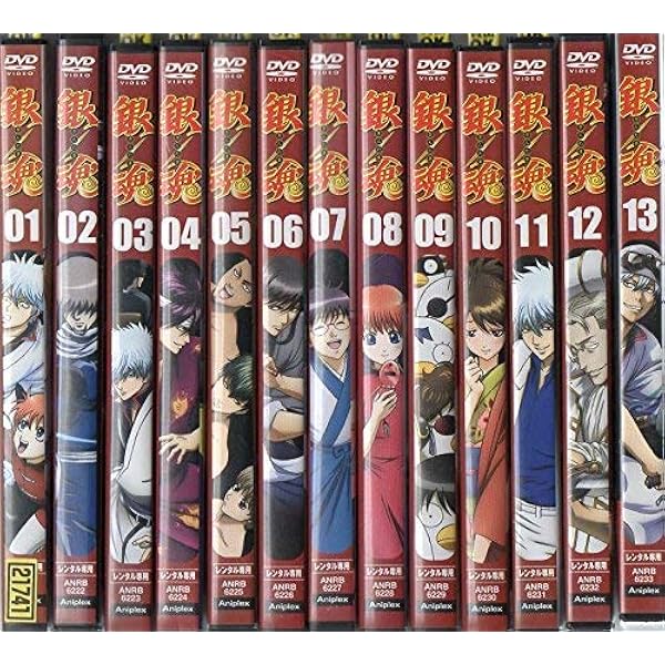 Amazon.co.jp: 銀魂 シーズン其ノ弐 [レンタル落ち] 全13巻セット