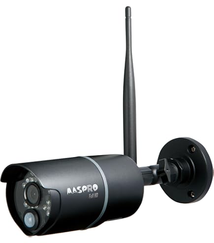 Amazon.co.jp: マスプロ モニター＆ワイヤレスHDカメラセット 防塵