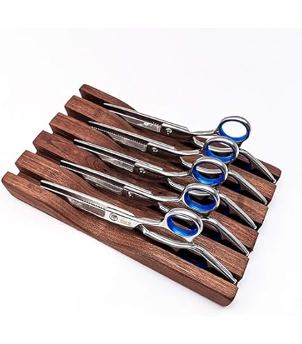 Amazon.co.jp: シザースタンド シザートレー シザーケース ハサミ 5丁