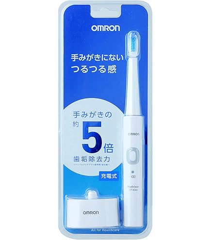 Amazon.co.jp: オムロン 電動歯ブラシ（ブラック）OMRON 音波式 HT