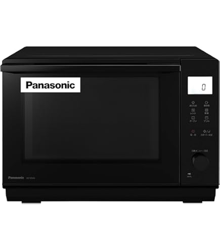 Amazon.co.jp: Panasonic NE-MS265-K Oven Range, 8.3 gal (26 L) Flat