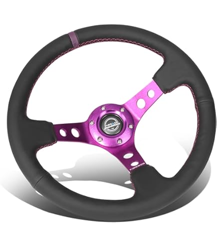 Amazon | NRG Innovations NRG-RST-006BL 強化ステアリングホイール