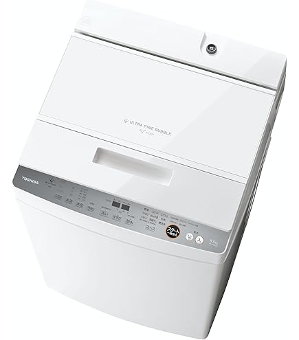 Amazon.co.jp: 東芝 DDインバーター洗濯機 全自動 ZABOON 8kg グラン