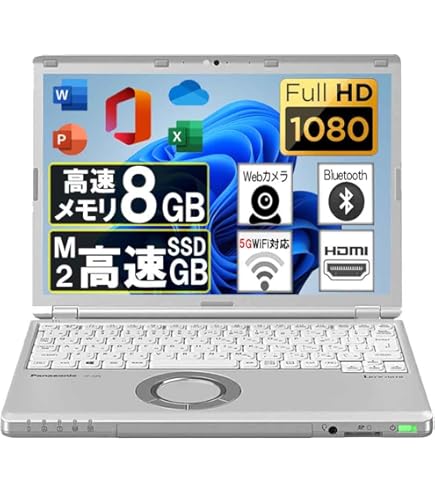 Amazon.co.jp: パナソニック Let's note CF-SV7 Core-i5 8250U 8GB