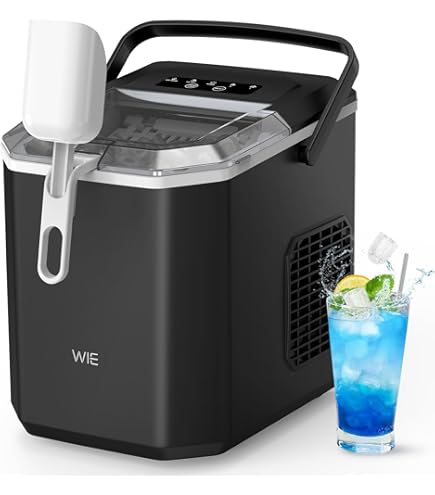 Amazon.co.jp: Quivlox 製氷機 家庭用 1.3L大容量水タンク 透明窓 高速