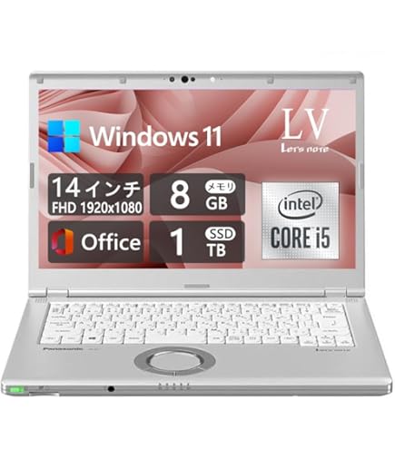 Amazon.co.jp: (整備済み品)高性能 多機能ノートパソコン パナソニック